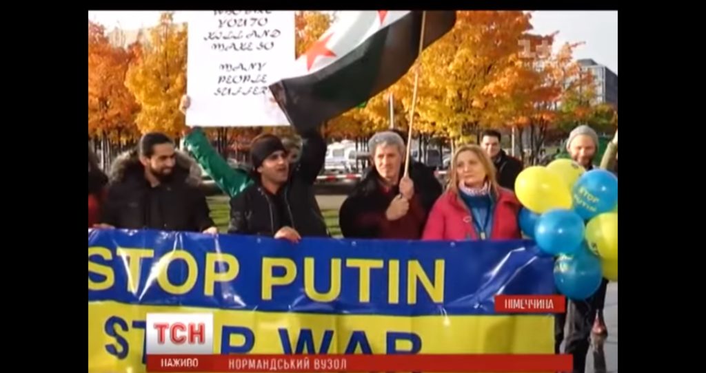 "Путин х*йло!" - митинг встретил главу РФ в Берлине. Такого злого Путина не видели (ВИДЕО)