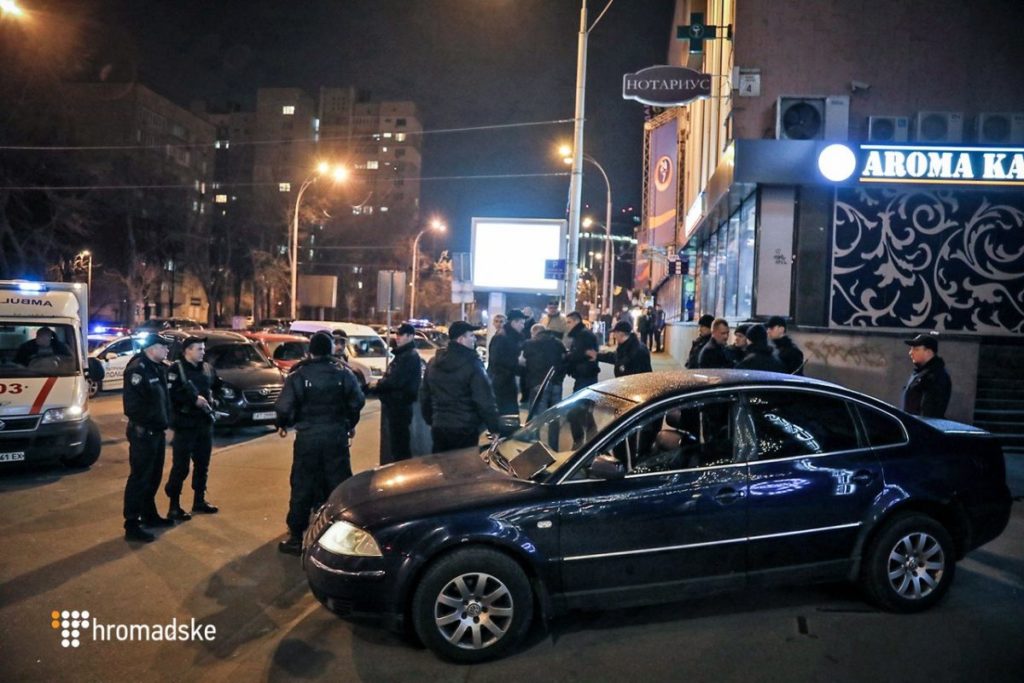 Снова стрельба в центре Киеве. Стало известно кто стал жервтой на этот раз