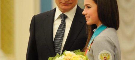 Шалун Путин, нарушил закон РФ с 15-ти летней олимпийской чемпионкой
