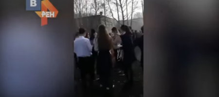 Снова резня в российской школе: В Стерлитамаке пострадали несколько учеников, а теперь пылает школа (ВИДЕО)