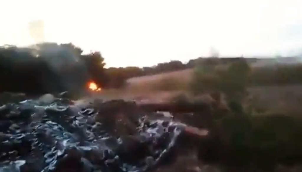 Кадры покорившие интернет: мощный контрудар артиллерии ВСУ на Донбассе, уничтожившей много боевиков (ВИДЕО)