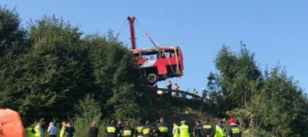 Страшное ДТП в Польше: автобус с украинцами вылетел с дороги, есть жертвы (ВИДЕО)