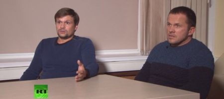 Подозреваемые в отравление Скрипалей дали интервью русским пропагандистским СМИ (ВИДЕО)