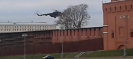 Непонятные вещи в Москве: Кремль оцеплен, над ним летают вертолеты (ВИДЕО)