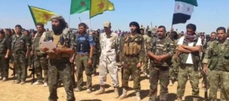 Турецкая армия атаковала курдов в Сирии