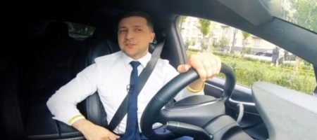 Зеленский в своем общении с украинцами в авто, пообещал снизить тарифы (ВИДЕО)
