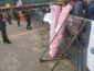 "Я ФОП, а не лох!" в Мариуполе Зеленского встречали розовым гробом и массовым митингом