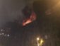 В центре Киева вспыхнул жилой дом. ФОТО, ВИДЕО