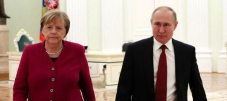 Путин в разговоре с Меркель настаивал на необходимости закрепления статуса Донбасса