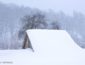 В украинских Карпатах выпало до полуметра снега