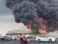 В ОАЭ горит крупнейший рынок страны (ВИДЕО)