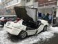 В российском Владивостоке какой-то ледниковый апокалипсис, машины стали сосульками, люди замерзали на ходу (КАДРЫ 18+)