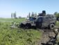 Потери на Донбассе — взорвалась машина с украинскими военными (ФОТО)