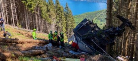 Опубликовано ВИДЕО обрыва канатной дороги, где погибли 14 человек