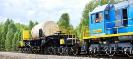 В Украине участок железной дороги отведут под перевозку радиоактивных отходов