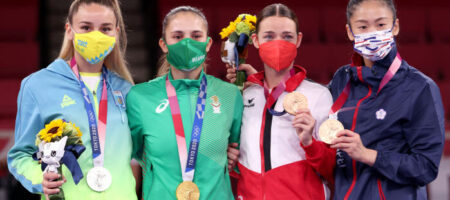 Терлюга выиграла серебро олимпийского турнира по каратэ