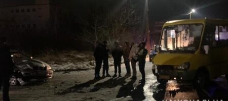 На Львовщине подросток врезался в автобус с пассажирами