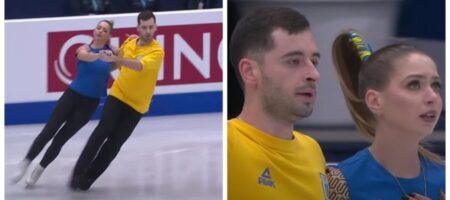 На лід прямо з-під обстрілів: український дует спричинив фурор на чемпіонаті світу навіть без костюмів (відео)