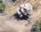 Далеко не заїхав: танк РФ вибухнув на міні (ВІДЕО)