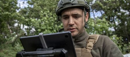 Українські військові атакували дроном керівників "поліції" Енергодару (відео)