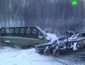 В Омской области РФ опрокинулся поезд с военной техникой (КАДРЫ)