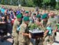 На Черкасщине сотни людей попрощались с командиром взвода мотопехотного батальона (ВИДЕО)