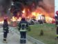 Масштабный пожар химпредприятия на Львовщине удалось погасить (ВИДЕО)