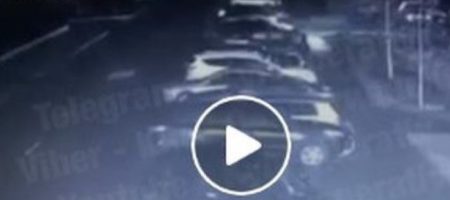 За 60 секунд: ВИДЕО стремительного угона автомобиля под Киевом