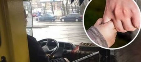 В Киеве водитель маршрутки вызвал восторг, оскорбив женщину с ребенком