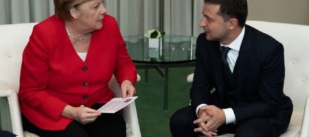 Зеленский опять обговорил с Меркель вопрос Донбасса