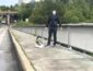 Стало известно, чем минер пугал полицейских на мосту в Киеве