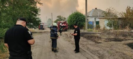 На Луганщине в огне оказались десятки домов и тысячи га леса (ФОТО и ВИДЕО)