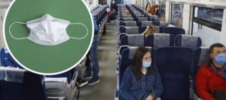 Пассажир устроил скандал из-за маски в поезде Кривой Рог-Киев (ВИДЕО)