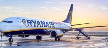 RyanAir отменил практически все рейсы в Украину