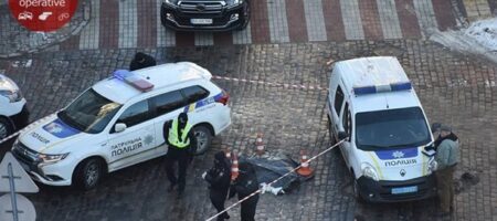 В Киеве водитель одним ударом убил пешехода (КАДРЫ 18+)