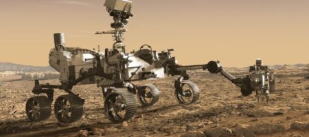 NASA успешно посадило на Марсе ровер Perseverance. Он уже передает снимки на Землю