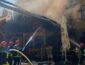 В Тернополе горит ресторан