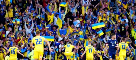 Фани на трибунах матчу Україна-Шотландія передали "привіт" ЗСУ: ефектне відео