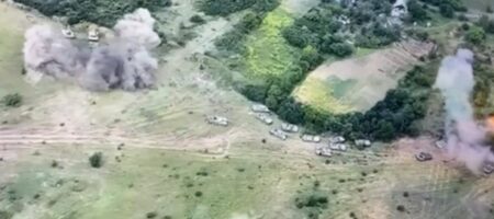На Луганщині ЗСУ розбили колону окупантів