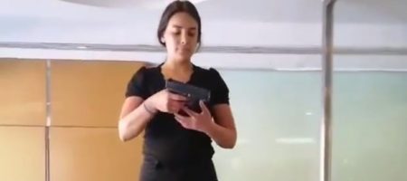 У Лівані дівчина зняла на відео, як вона грабує банк