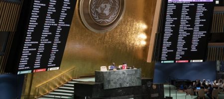 Генасамблея ООН засудила спробу Росії анексувати території України