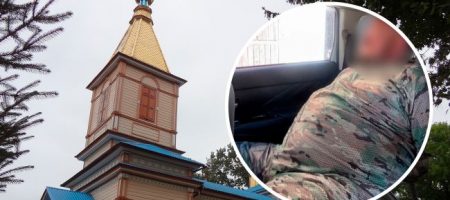 У Рівному п'яний мужик у камуфляжі вдерся до церкви і матюкав українців: що про нього відомо