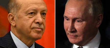 Ердоган у Сочі обговорить з Путіним "зерновий коридор" та обмін полоненими