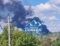 У Донецьку після вибухів почалася пожежа