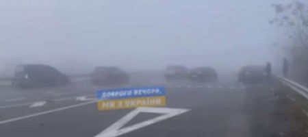 У ДТП на Полтавщині зіткнулися 10 автомобілів